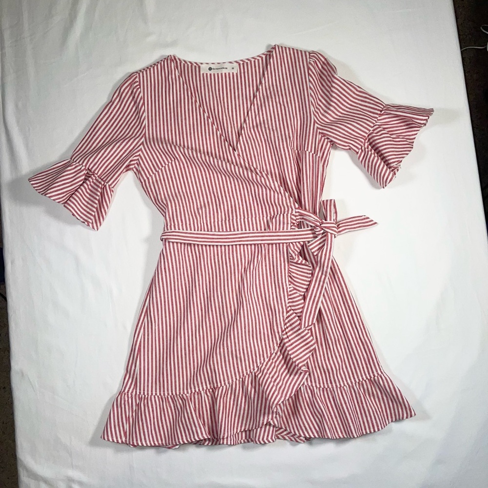 Preppy Barbiecore Coquette The Impeccable Pig Striped Dress Prepp